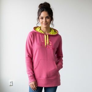 Adidas sweatshirt hoodie pink Size L